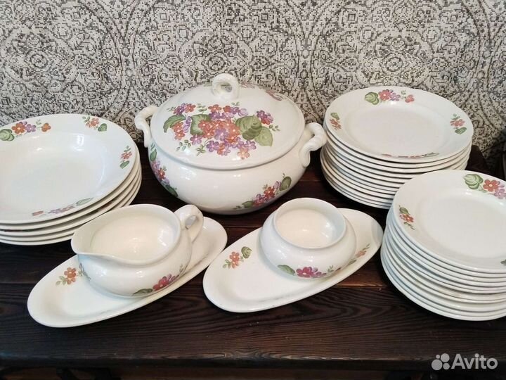 Сервиз столовый зик дефект