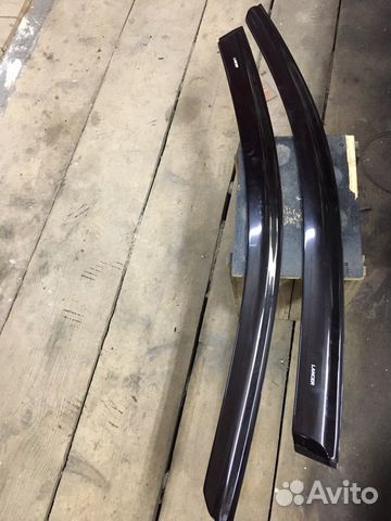 Ветровики передних окон mitsubishi lancer x