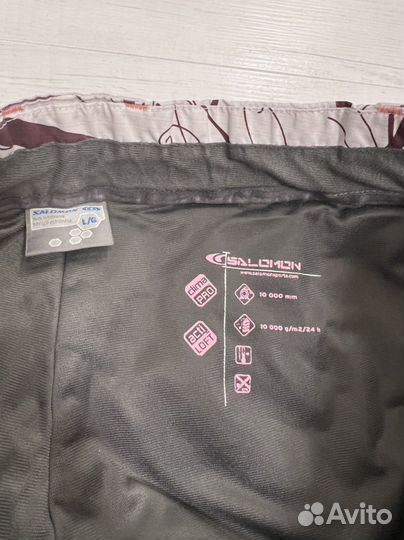 Штаны горнолыжные сноубордические Salomon