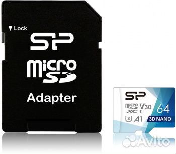 Карта MicroSD Siliсon Power Superior Pro на 64GB