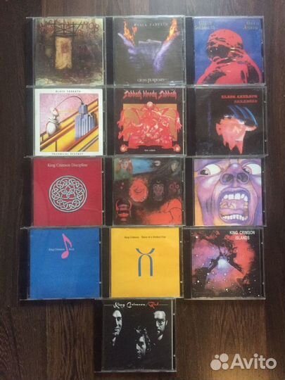 CD King Crimson, Black Sabbath