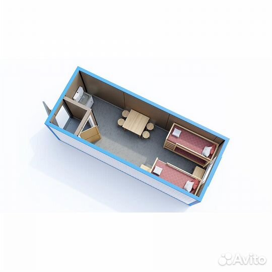 Модульный блок контейнер афрейм