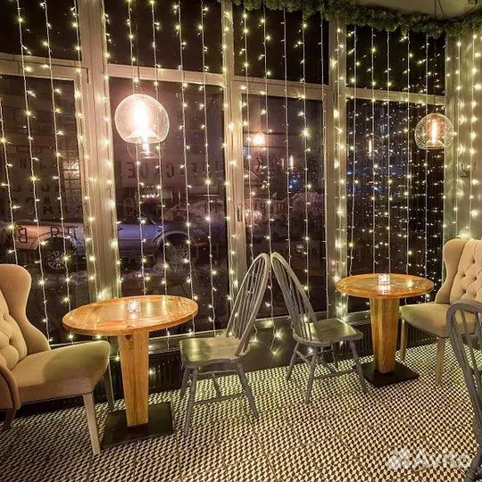 Гирлянда штора