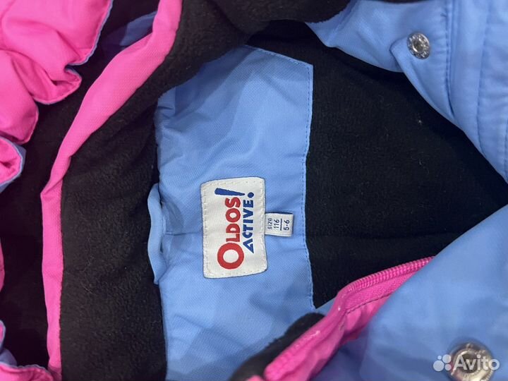 Зимний костюм для девочки 116