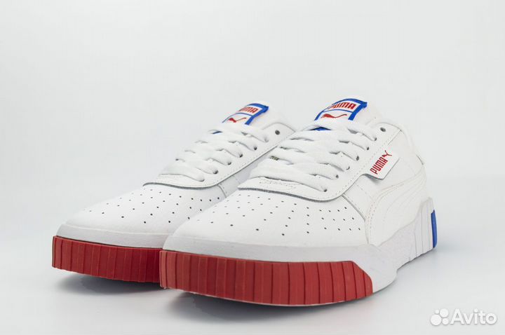 Кроссовки Puma Cali White Red Blue