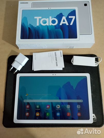 Samsung galaxy tab a7 + чехол