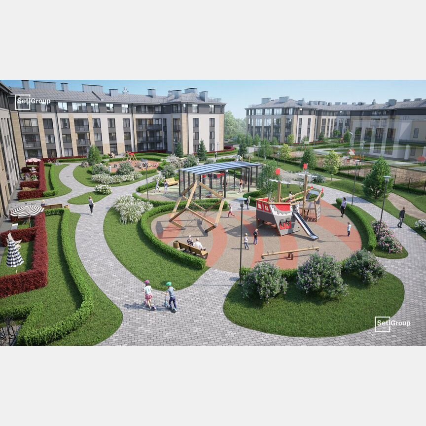 1-к. квартира, 34,6 м², 4/4 эт.