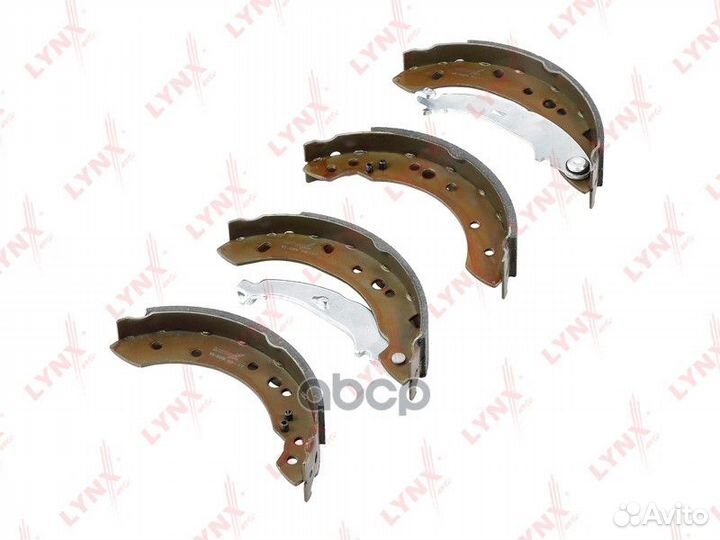 Колодки тормозные барабанные зад mitsubishi