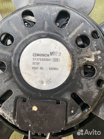 Вентилятор охлаждения радиатора LADA Granta