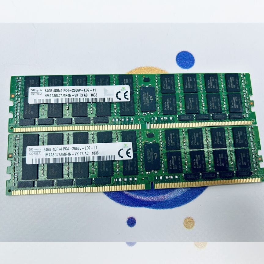 [HMAA8GL7AMR4N-VK] Ddr4 64gb 2666 Ecc Reg Hynix Hmaa8gl7amr4n-Vk