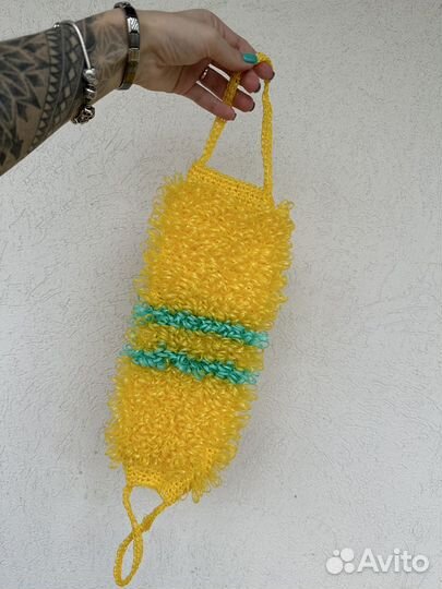 Мочалка ручной работы