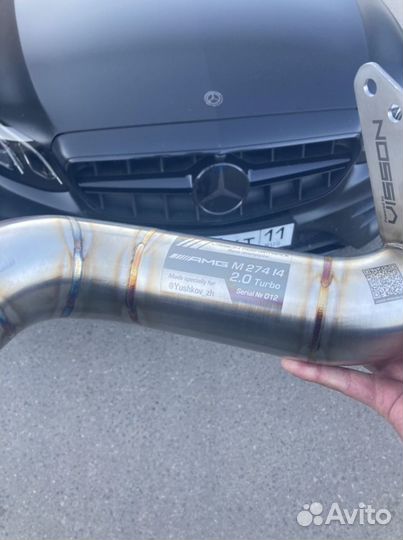 Даунпайп W213 Е200