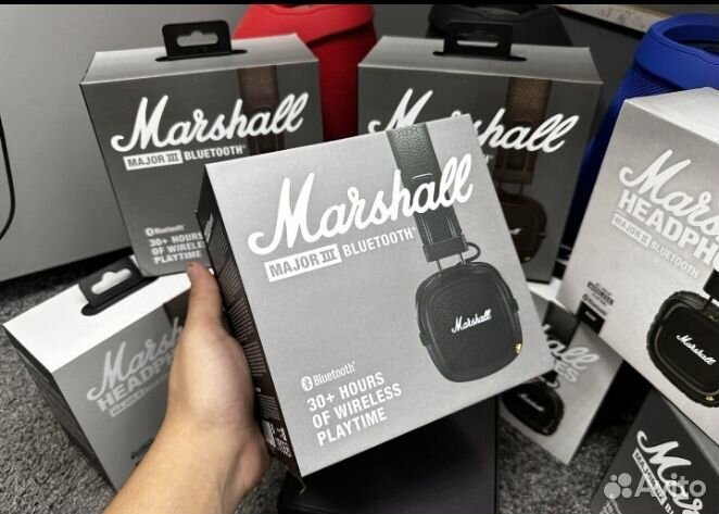 Marshall major 3 наушники premium