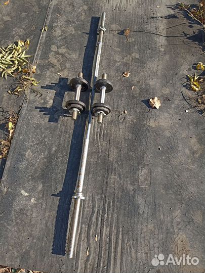 Гриф для штанги, гантели