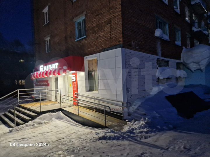 Торговая площадь 543.7 м² с арендатором 