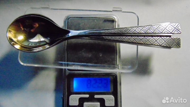 Ложки, серебро 875-й пробы, СССР - 1961 год