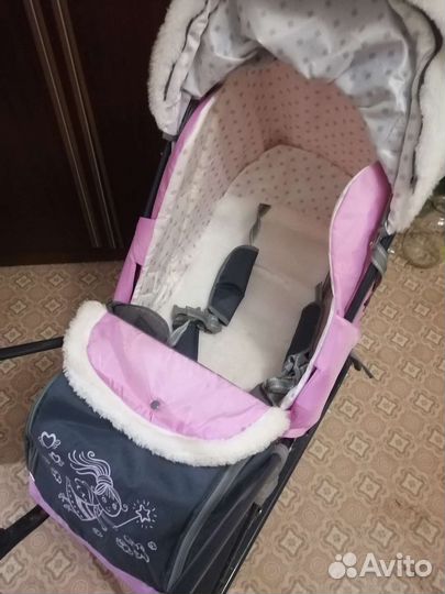 Коляска санки