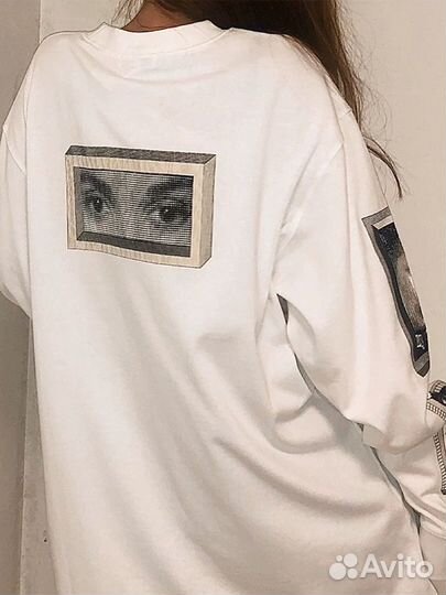 Лонгслив Cavempt Оверсайз Оригинальное Качество