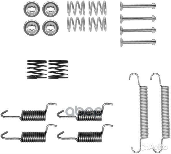 Монтажный комплект тормозных колодок sonata IV