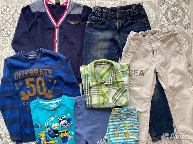 Вещи пакетом на мальчика 4-5 лет