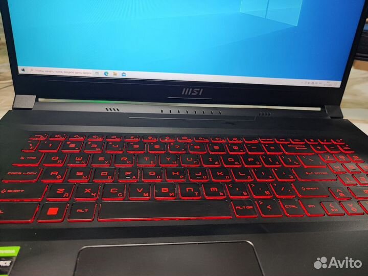 Ноутбук MSI katana игровой