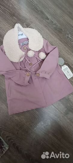 Пальто для девочки 104