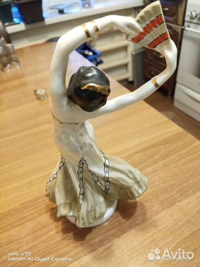 Фарфоровые статуэтки СССР балерина