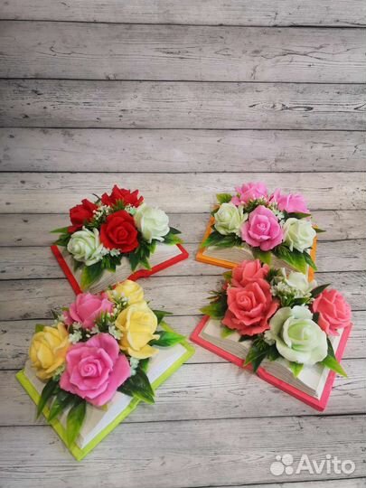 Букет из мыла в книге