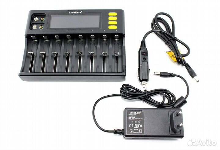 Зарядное устройство LiitoKala Lii-S8 + CAR charger