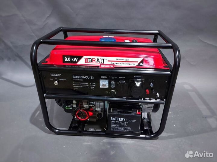 Бензогенератор Brait BR9000-CU(Е) 9кВт