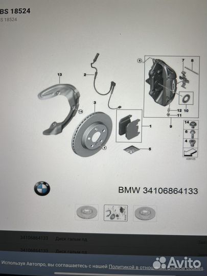 Тормозные диски Mini