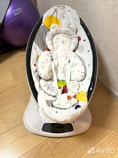 Детские электронные качели для новорожденных 4moms