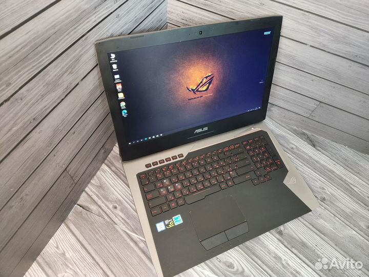 Asus ROG G752VS(KBL) I7 / 32гб / GTX1070 8гб