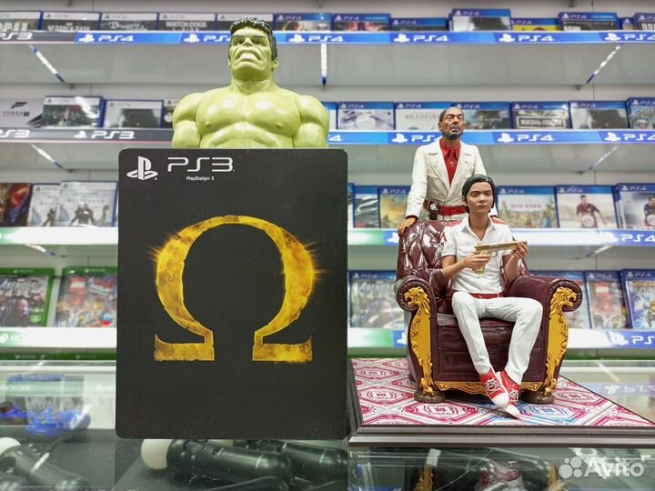 God of war: Восхождение Steel Book PS3