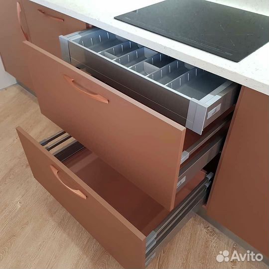 Кухня современная в Преградной