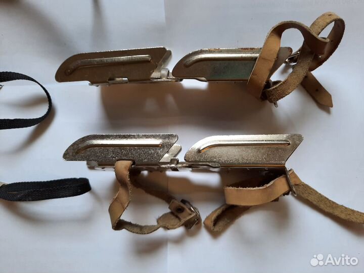 Лыжные крепления, коньки детские (2 лезвия)