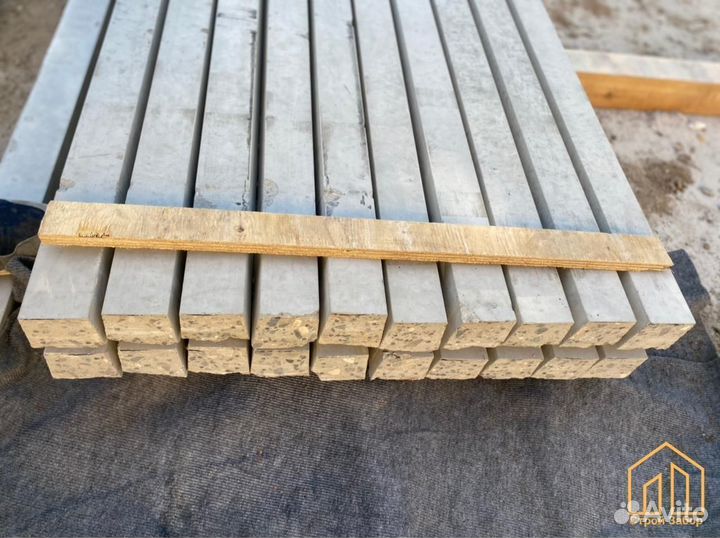 Для сетки Рабица столб