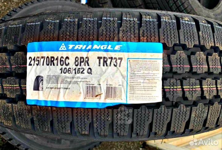 Грузовые, зимние 215/70R16C LT 8PR Triangle TR737