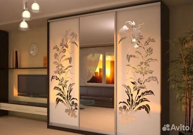 Шкаф на заказ цвет слоновая кость