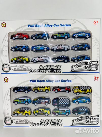 Набор гоночных машинок уп 12 шт QY-11B