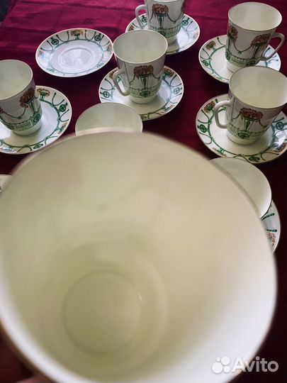 Кофейная пара лфз костяной фарфор