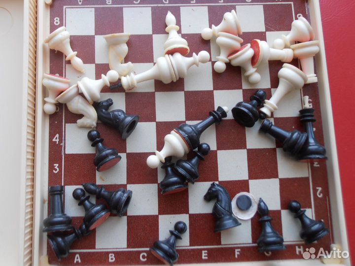 СССР Шахматы Дорожные магнитные