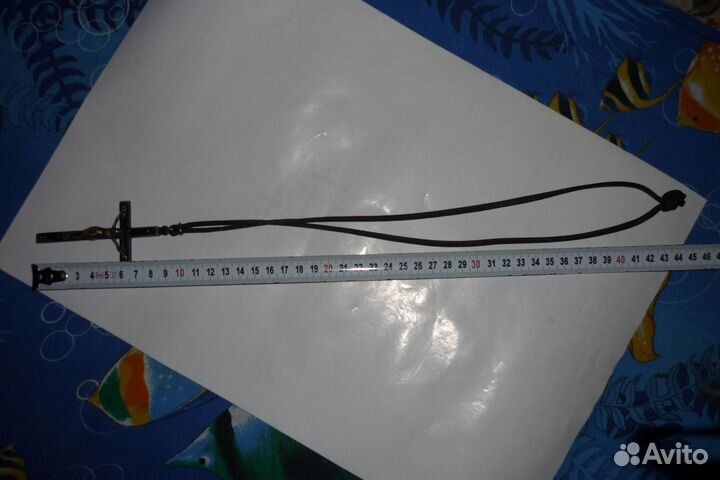 Крест бронзовый старинный