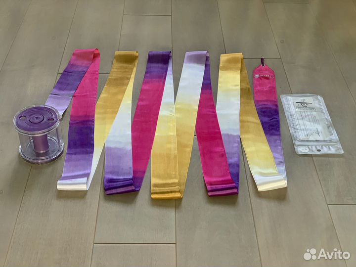 Гимнастическая лента Chacott, 5 м (Lavender-771)