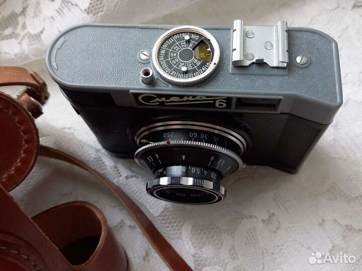 Плёночный фотоаппарат смена 6 СССР 1969 год. Рабоч
