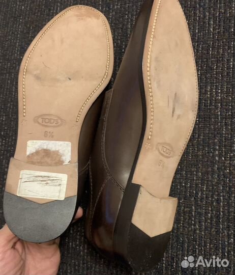 Tods мужские туфли новые