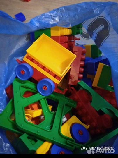 Конструктор детский железная дорога