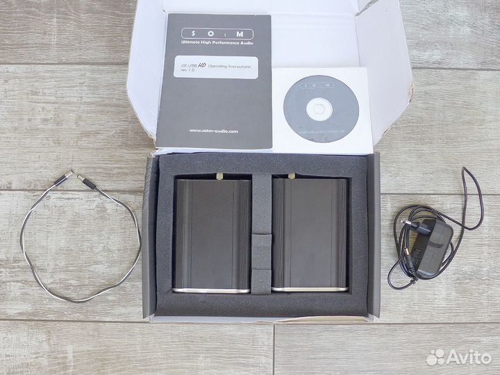 Конвертер SOtM dX-USB HD + sotm mBPS-d2s (отд.27т)