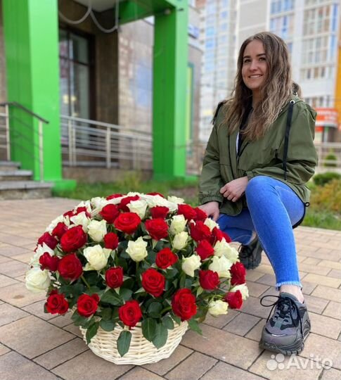 Букет роз Кения 39 см