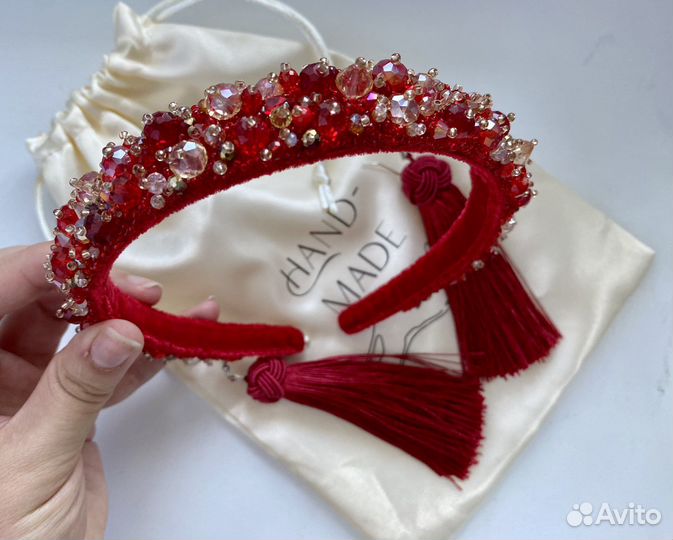 Ободок ручной работы